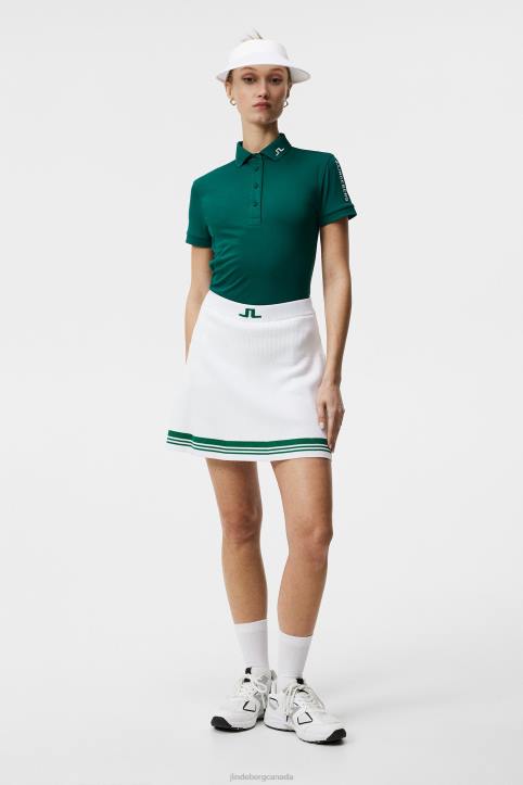 Tour Tech Polo Rain Forest Women J.Lindeberg Clothing 66XF1466 - Image 2