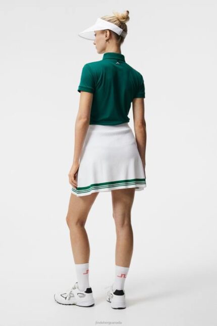 Tour Tech Polo Rain Forest Women J.Lindeberg Clothing 66XF1466