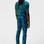 Tour Tech Print Polo Death Valley Men J.Lindeberg Clothing 66XF19