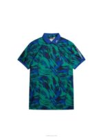 Tour Tech Print Polo Death Valley Men J.Lindeberg Clothing 66XF19 - Image 5
