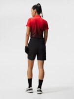 Tour Tech Print Polo Fiery Sunset fade Women J.Lindeberg Clothing 66XF1464 - Image 2