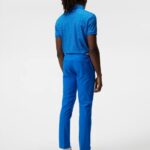 Tour Tech Print Polo Lapis Bridge Swirl Men J.Lindeberg Clothing 66XF247