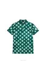 Tour Tech Print Polo Rain Forest Sphere Dot Men J.Lindeberg Clothing 66XF246 - Image 4