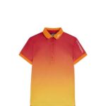 Tour Tech Print Polo Sunset Fade Women J.Lindeberg Clothing 66XF1461