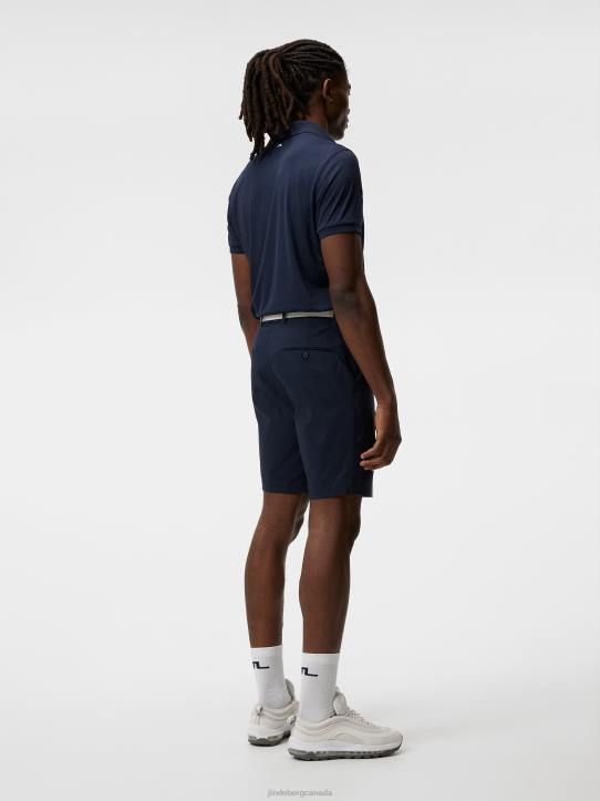 Tour Tech Regular Fit Golf Polo Navy Men J.Lindeberg Clothing 66XF347 - Image 2