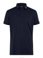 Tour Tech Regular Fit Golf Polo Navy Men J.Lindeberg Clothing 66XF347 - Image 5