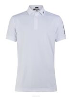Tour Tech Regular Fit Golf Polo White Men J.Lindeberg Clothing 66XF345 - Image 5