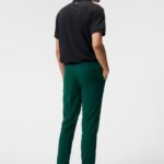 Tour Tech Slim Polo Black Men J.Lindeberg Clothing 66XF94