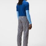 Tour Tech Slim Polo Estate Blue Men J.Lindeberg Clothing 66XF87