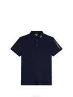 Tour Tech Slim Polo Navy Men J.Lindeberg Clothing 66XF236 - Image 4