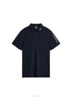 Tour Tech Slim Polo Navy Men J.Lindeberg Clothing 66XF92 - Image 5