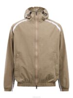 Trace Jacket Batique Khaki Men J.Lindeberg Clothing 66XF2461 - Image 4