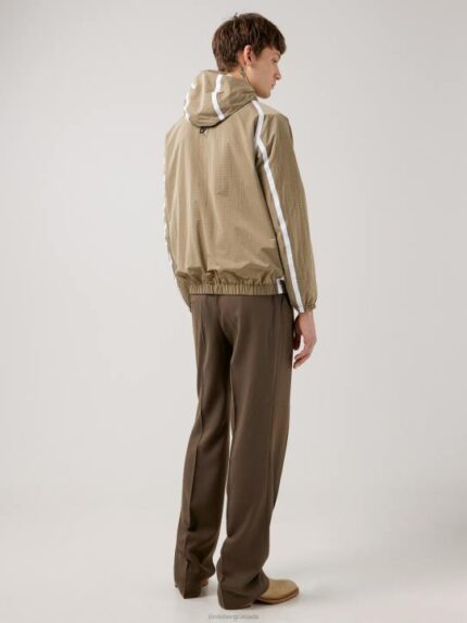 Trace Jacket Batique Khaki Men J.Lindeberg Clothing 66XF2461
