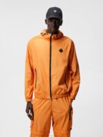 Trace Jacket Russet Orange Men J.Lindeberg Clothing 66XF925 - Image 2