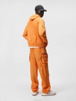 Trace Jacket Russet Orange Men J.Lindeberg Clothing 66XF925 - Image 3