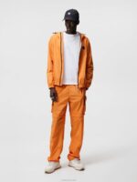 Trace Jacket Russet Orange Men J.Lindeberg Clothing 66XF925 - Image 4
