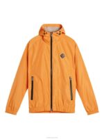 Trace Jacket Russet Orange Men J.Lindeberg Clothing 66XF925 - Image 5