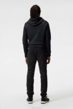 Travel Pant Black Melange Men J.Lindeberg Clothing 66XF612