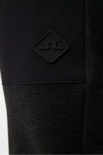 Travel Pant Black Melange Men J.Lindeberg Clothing 66XF612 - Image 3