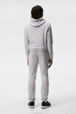 Travel Pant Light Grey Melange Men J.Lindeberg Clothing 66XF610