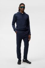 Travel Pant Navy Melange Men J.Lindeberg Clothing 66XF611 - Image 2