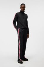 Travis Track Pants Black Men J.Lindeberg Clothing 66XF1018 - Image 2
