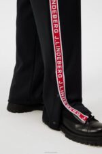 Travis Track Pants Black Men J.Lindeberg Clothing 66XF1018 - Image 3