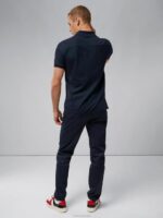 Troy Pique Polo Navy Men J.Lindeberg Clothing 66XF342