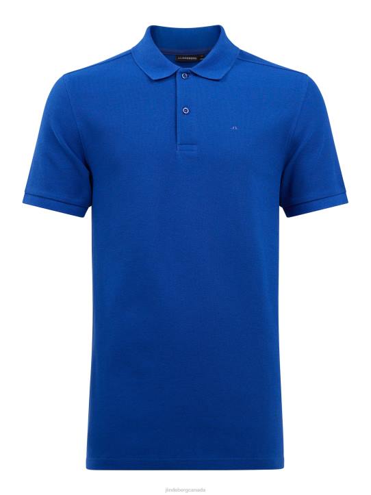 Troy Pique Polo Surf the Web Men J.Lindeberg Clothing 66XF2091 - Image 5