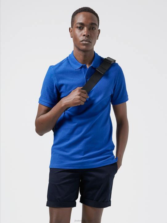 Troy Pique Polo Surf the Web Men J.Lindeberg Clothing 66XF2091 - Image 1