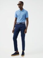 Troy Pique Polo Ultramarine Men J.Lindeberg Clothing 66XF2093 - Image 3