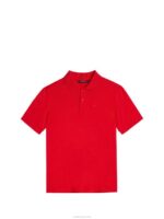 Troy Polo Fiery Red Men J.Lindeberg Clothing 66XF961 - Image 6