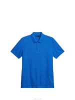 Troy Polo Lapis Blue Men J.Lindeberg Clothing 66XF962 - Image 6