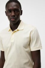 Troy Polo Pear Sorbet Men J.Lindeberg Clothing 66XF938 - Image 3