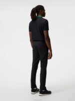 Tyson Polo Black Men J.Lindeberg Clothing 66XF232