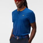 Tyson Polo Estate Blue Men J.Lindeberg Clothing 66XF102