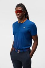 Tyson Polo Estate Blue Men J.Lindeberg Clothing 66XF102