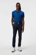 Tyson Polo Estate Blue Men J.Lindeberg Clothing 66XF102 - Image 3