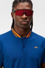 Tyson Polo Estate Blue Men J.Lindeberg Clothing 66XF102 - Image 4