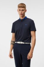 Tyson Polo Navy Men J.Lindeberg Clothing 66XF100