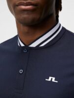 Tyson Polo Navy Men J.Lindeberg Clothing 66XF231 - Image 4