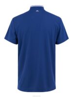 Tyson Polo Navy Peony Men J.Lindeberg Clothing 66XF341 - Image 3