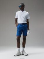 Tyson Polo White Men J.Lindeberg Clothing 66XF340 - Image 3