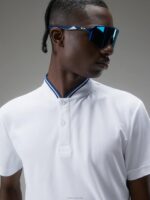 Tyson Polo White Men J.Lindeberg Clothing 66XF340 - Image 4