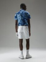 Tyson Print Polo Hibiscus Blue Men J.Lindeberg Clothing 66XF339 - Image 3