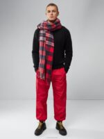 Vance Mohair Blend Sweater Black Men J.Lindeberg Clothing 66XF2296 - Image 3