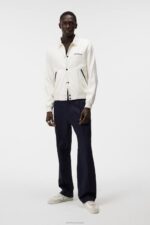 Varez Bomber Cloud White Men J.Lindeberg Clothing 66XF1205 - Image 2