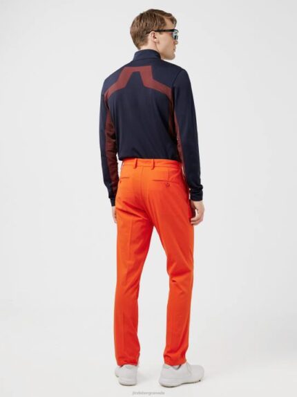 Vent Golf Pant Tangerine Tango Men J.Lindeberg Clothing 66XF2228