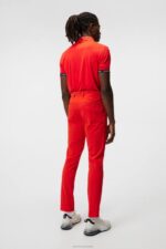 Vent Pant Fiery Red Men J.Lindeberg Clothing 66XF422