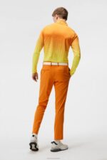 Vent Pant Russet Orange Men J.Lindeberg Clothing 66XF419
